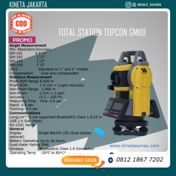 Total Station Topcon GM101